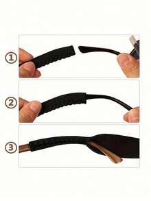 1pc Unisex Sports Fashion Glasses Strap, Made Of Neoprene Material, Adjustable Elastic For Swimming, Skiing, Outdoor Activities - Multicolor - View 8