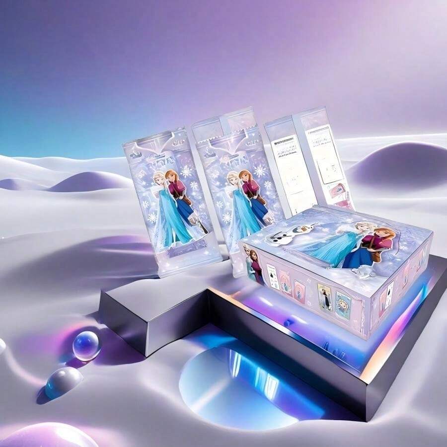 Disney Frozen Cards Frozen Cards Elsa Princess Anna Snow Hot Gold ...