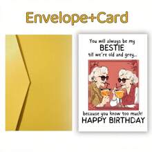 My Favorite Birthday Cards - Best Friends Fun Birthday Cards - Unique Art Supplies