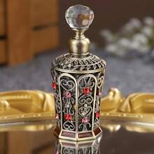 1pc Minimalist Elegant Glass Perfume Bottle - Refillable, Fragrance-Free Essential Oil Diffuser, Suitable For Home Decor And Travel - Bottle - View 8