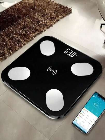 Báscula de pesaje corporal electrónicas, Básculas de Bluethoo, Electronicas Báscula Corporal Cristal
