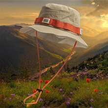 Unisex Hiking And Fisherman Hats - Adjustable Wide-Brimmed Hiking Hats, Breathable, Quick-Drying, Fashionable And Versatile - Khaki - View 3