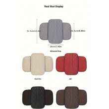 1pc Armrest Box Heightening Pad With Dual Side Storage Pockets / No Pocket Two Styles, PU Leather Automotive Armrest Console Pad, Car Interior Decor Accessories