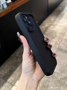 Minimalist Thick Anti-Drop Soft Mobile Phone Case For IPhone 16 Pro Max/16/16 Pro/16 Plus/16E/15/15 Plus/15 Pro/15 Pro Max/11/12/13/14 Pro Max/XS/XR/11 Pro/11 Pro Max/12 Pro/12 Pro Max/13 Pro/13 Pro Max/7 Plus/14 Pro/14 Pro Max/14 Plus/7 Plus/8 Plus/8/SE2/13 Mini/12 Mini