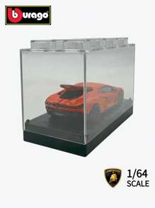 Burago Macchina da corsa sportiva in metallo pressofuso Bburago 1:64 Lamborghini Revurlto, incluso cappuccio antipolvere gratuito per il modellino di auto