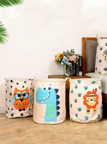 Panier de rangement rond en tissu pour vêtements sales, panier de rangement pour jouets, panier à linge sale pliable, boîte de rangement pour jouets, tissu interne de haute qualité, personnalisation, lui appartient. Aide au rangement
