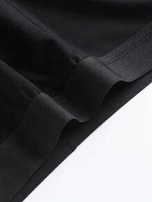 Bộ 3 quần boxer nam, độ co giãn vừa phải, màu trơn, chất liệu vải dệt kim, thoáng khí và thoải mái, phù hợp cho mặc thường ngày. - Nhiều màu - Xem 6