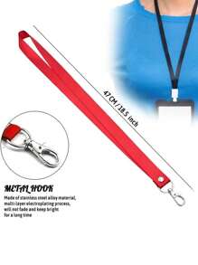 Spersonalizowana smycz do identyfikatora, personalizowany pasek do identyfikatora ucznia/pracownika, odpowiedni do szkół, miejsc pracy, wydarzeń, konferencji, wystaw, artykułów szkolnych, prezentów na Dzień Nauczyciela, promocji korporacyjnych, nagród i wyróżnień