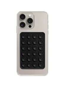 Set de 6 piezas/5 piezas/4 piezas/3 piezas Soporte de teléfono de silicona con ventosa, soporte adhesivo impermeable apto para la mayoría de los teléfonos, anillo de dedo universal para teléfono para selfie y video, con accesorios de montaje adhesivos fuertes compatibles con , teléfonos Android, regalo para cumpleaños, familia, amigos.