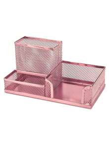 Metal 3 Divisórias Rosa Claro