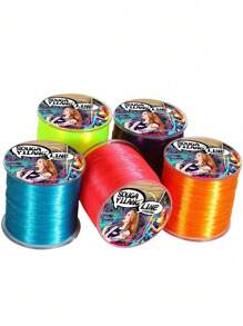 SOUGAYILANG 1Pc 100m/500m 5Colors Nylon Fishing Line High Quality Low Water Absorption High Abrasion Resisitance For Carp Fish Wire