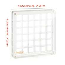 2 Pezzi Espositore Magnetico in Acrilico - Scatola di Stoccaggio Trasparente con 36 Scomparti, Adatta per Collezionismo, Gioielli, Conchiglie, Organizzazione e Decorazione della Casa, Vetrina per Collezioni