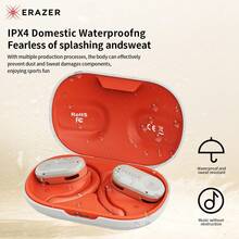 Lenovo ERAZER QT88 True Wireless Headset ,Hanging Ear Style.Wireless 5.4 Waterproof. Wireless Headset Sports Game Headset, Stereo, Mobile Phone High Fidelity Stereo Music,Ear-Hanging Style. - one-size - View 12