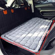 ZD-Accessories    Backseat Pet Bed, Truck Plaid Dog Bed Car Back, Deluxe Dog Covers, Non-Slip Travel Pet, Fit Backseat Extenders And Trucks SUVs (, 24.8x54 Inch)       Stuff - 灰色 - 查看 7