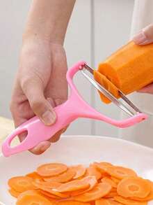 1 pieza, rallador de col grande, pelador de verduras, rallador de col, quitador de col morada, opcional en varios colores, esencial para el hogar