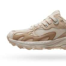 CAMEL CROWN Damskie buty sportowe, buty do biegania na wiosnę i lato, oddychające buty codzienne, buty trekkingowe - Hanyu Biały/Jasnobrązowy - Zobacz 2