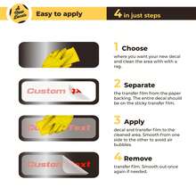 1pc Personalized Design Your Own Name - Custom Vinyl Sticker Car Window - Boat - Lettering Jdm Automotive Windshield Graphic Name Letter Auto Vehicle Door Banner - Custom Vinyl Decal