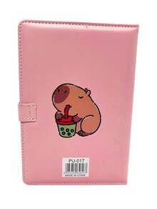 Agenda libreta con diseño de capibara cuaderno perfecto para notas apuntes y recordatorios papelería creativa con ilustraciones adorables ideal para estudiantes diarios personales y uso escolar - Tapioca - Ver 6
