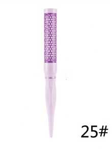 1支紫色圆形发梳 - 卷发、直发、吹干造型工具 - 适用于普通发质 - 专业沙龙及居家护发，返校季、旅行度假必备，女士发饰，梳子，发刷，边缘梳，梳发，梳子，梳发，解结梳，球形梳，理发师，美发工具，美发产品，发饰，后梳，护发，梳子，理发师配件，梳发，卷发梳，旅行，美发用品，解结梳，球形梳，迷你发梳，发饰，卷发产品，美发设备，配件，圣诞节，理发师配件，发饰，美发，木梳，梳发，卷发梳，解结梳，女士发梳，头发，旅行，美发产品，美发工具，美发用品，理发师，理发师配件、理发店、美发设备 - 彩色 - 查看 5