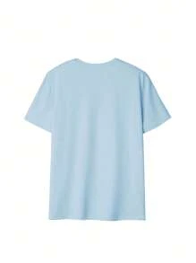 New Soft & Versatile Women Summer Casual Loose Fit Round Neck Breathable Fruit Print T-Shirt