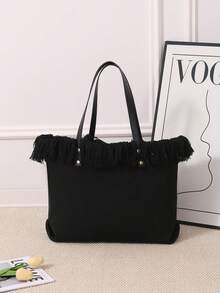 (Tùy chỉnh) Túi Tote tua rua họa tiết hoa sinh nhật yêu thích và tên theo yêu thích theo phong cách Hàn Quốc mùa hè, Túi đeo vai vải canvas dung tích lớn, Lý tưởng cho du lịch ngoài trời, Kỷ niệm, Sinh nhật, Ngày lễ/ Kỳ nghỉ, Ngoài trời/ Đi chơi/ Du lịch/ Đi bộ đường dài/ Sân vận động/ Thể thao/ Leo núi, Kinh doanh/ Đi làm/ Công việc/ Văn phòng, Kỳ nghỉ, Đồ dùng học tập, Trở lại trường, Cho văn phòng, Cho trường học, Cho lớp học, Quà tặng cho giáo viên, Cho trường đại học, Cho đồng nghiệp, Cho phòng ký túc xá, Cho giáo viên, Cho bé trai và bé gái, Cho thanh thiếu niên, Học sinh trung học cơ sở, Học sinh trung học phổ thông, Sinh viên đại học, Sinh viên đại học, Sinh viên năm nhất, Sinh viên năm hai, Sinh viên năm ba - Nhiều màu - Xem 7