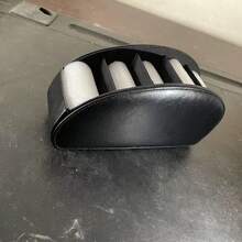 Stylish 5 Compartment Faux Leather Remote Control Holder - Portable TV Remote, Game Controller And Office Supply Organizer - Perfect For Nightstands, Desk And Desktop Storage, Table And Drawer Organizers For Home Storage - Multicolor - View 9