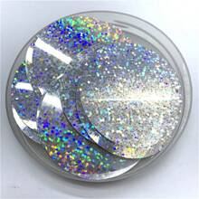 50 szt. 50 mm płaskie okrągłe cekiny z 1 otworem bocznym PVC płaskie okrągłe luźne cekiny paillettes szycie rękodzieło DIY ślubny wisiorek