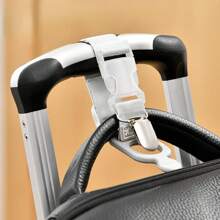 1pc Adjustable Luggage Strap, Luggage Strap, Hat Clip, Water Bottle Shoulder Strap, Clothing Clip, With Hat Clip And Water Bottle Shoulder Strap, Travel Suitcase Travel Safety Carrying Strap, Multifunctional Luggage Strap, Can Be Hung On Waist Belt Backpack Luggage, Suitable For Hiking, Fishing, Travel, Travel Accessories, Travel Essentials, Cruise Essential Items