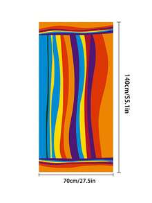 1 Stück 70cm*140cm Strandtuch, Strandtuch, Oversized Stranddecke Handtuch tragbar ultra weich super saugfähig Mehrzweck Strandtuch, Sand freie Mikrofaser Strandtuch leicht, super saugfähige personalisierte Pool Handtücher & Cabana Streifen Strandtuch für Erwachsene, Männer, Frauen, Sommer, Strand