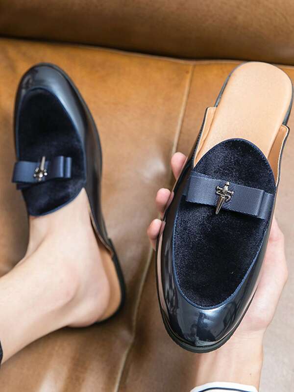 Sandalias slip-on de verano de moda para hombres talla grande, mocasines casuales de moda, sandalias de ocio empresarial, adecuadas para estilistas, fiesta de discoteca