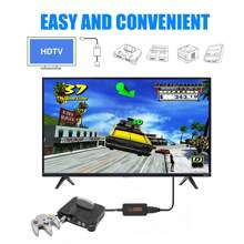 TOPWOLF N64 HDTV Adapter, HDTV Converter With HDTV Cable For N64/Gamecube/SNES