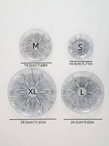 1个水果蛋糕面包圆形托盘，适用于万圣节、圣诞节、婚礼派对、节日水果盘 - 彩色 - 查看 26