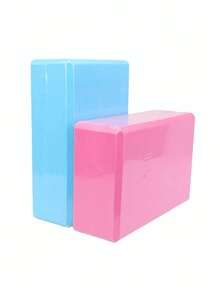 1pc EVA Gym Blocks, Foam Brick, Training, Exercise, Fitness, Dance Tool, Yoga Reinforcement, Cushion, Stretching, Body Modeling, Yoga Blocks - Multicolor - View 8