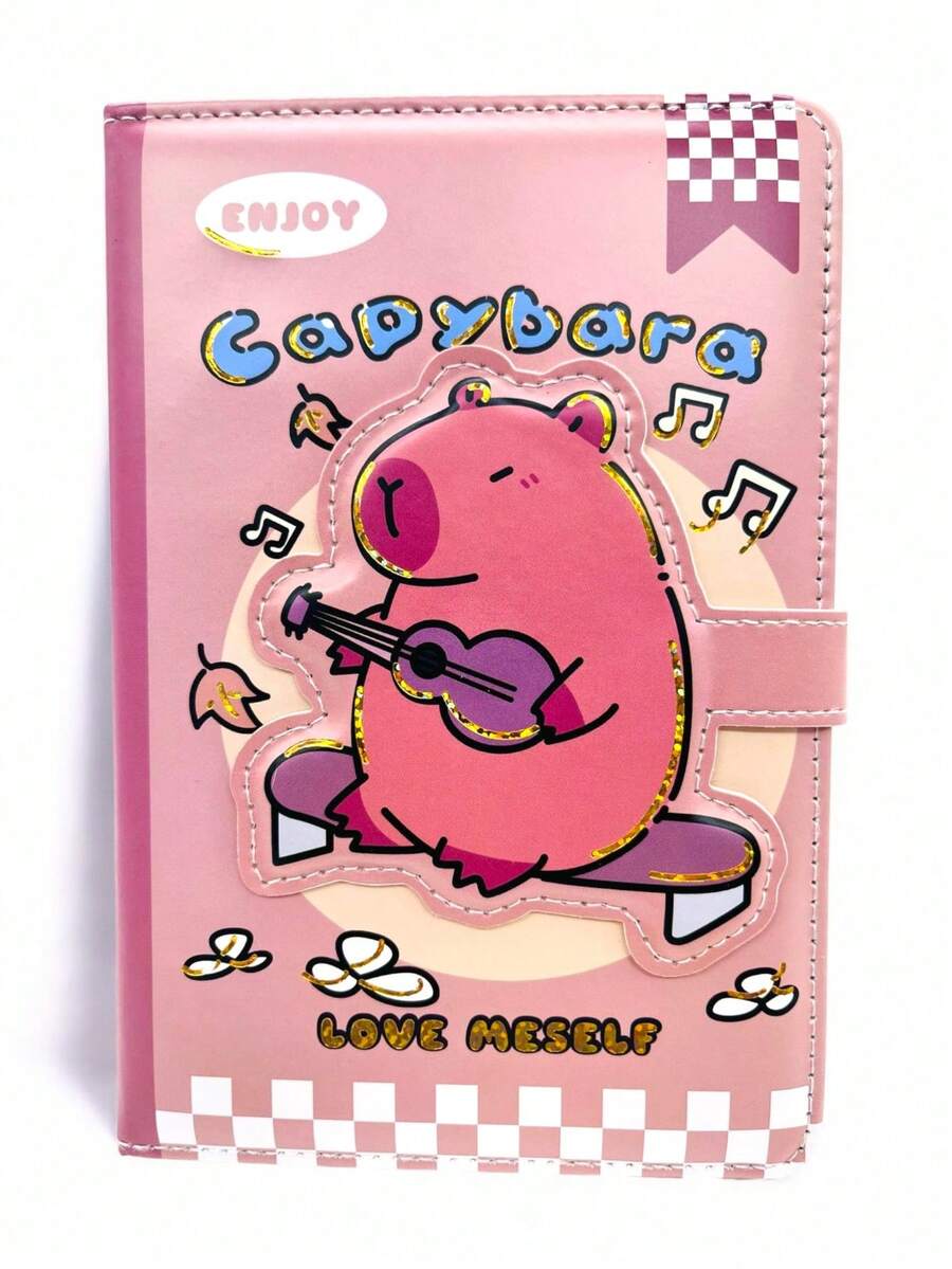 Capybara Design Notebook Agenda, Perfect For All Your Notes, Jotdowns, And Reminders - 吉他 - 查看 1