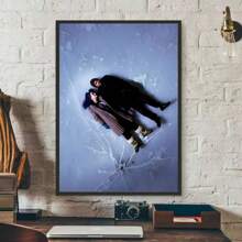 1 pieza Pintura en lienzo del cartel de la película "La eterna luminosidad de una mente sin recuerdos", decoración moderna para la pared del hogar, sala de estar, dormitorio o bar, sin marco