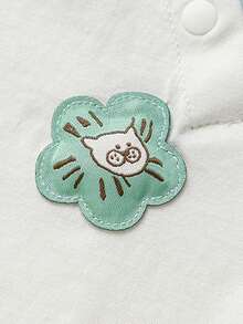 mini bala Boys' And Girls' Shape-Resistant Colorful Cute Short Sleeve T-Shirt Summer