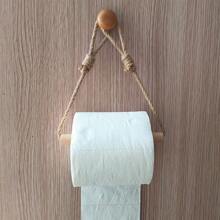 1 pezzo Portasalviette da cucina in corda LDQ - Intreccio in corda di legno massiccio, portasalviette da parete in tessuto senza profumo, creativo senza foratura - Per cucina e bagno - Perfetto regalo per il ritorno a scuola e per la casa nuova