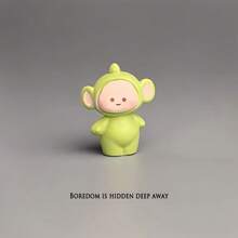 Alien Teen Girl Desktop Decoration, Relaxing Office Desk And Dashboard Decor Small Statue, Healing Emotional Stability Gift, Suitable For Office, Screen Edge Decoration, Car Accessories, And Monitor Decoration - Bộ tượng nhỏ bốn mảnh - Xem 6