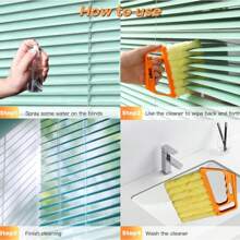 1pc Blind Cleaning Tool, Air Conditioner Outlet Duster Brush, Crevice Cleaning Brush,Kitchen Cleaning Brush,Kitchen Cleaning Kit,Random Color And Style, Cleaning Utensils, Household Cleaning Supplies, Room Decoration, Suitable For Kitchen, Restaurant, Party, Gathering, Home Gifts