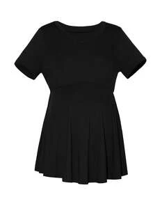 weisilong 3pcs Soft & Comfortable Summer Maternity T-Shirts - Sleeveless V-Neck, Knit Fabric, Breathable & Stretchy, Perfect For Pregnant Women, Maternity Clothing | Sleeveless Tops | Knit Construction, Pregnancy Clothes