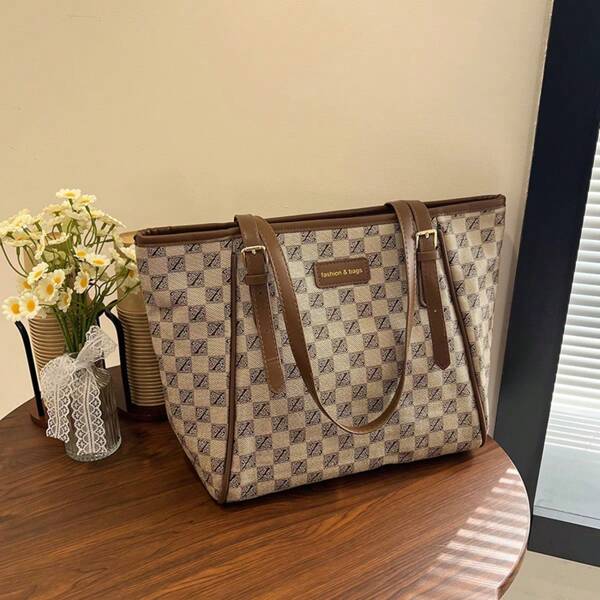 New Luxury Tote Bag For Women, Large Capacity Shoulder Bag, 2025 Handbag, Birthday Gift