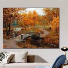 SNA 2025 Stil nou Peisaj Natură Toamnă Aurie Kit de broderie DIY Cusătură în cruce Set de lucru manual Ață de pânză imprimată Kit DIY pentru acasă Meșteșuguri Kit de broderie brodată Kituri de cusătură în cruce Kit de croșetat Kit de ace de perforat Accesorii de cusut Kit de cusut Ață de broderie Kit de artizanat Materiale de cusut Modele de cusut Consumabile de croșetat Kit de broderie Model de cusut pentru începători