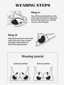 4对/2对/1对比基尼泳装内衣三角海绵自粘加厚胸垫插片，泳衣文胸海绵胸垫内衣垫小胸加大一起，可拆卸海绵垫三角胸垫无痕隐形