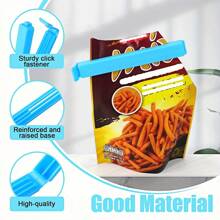 5/10/20pcs Plastic Food Bag Clips, Reusable Moisture And Dust Proof Sealing Clips For Snack Bags, Kitchen Storage Organizers And Accessories