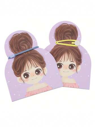 10/20 st söta hårtillbehör displaykort, småföretagstillbehör - smyckenstillverkning display- och förpackningsmaterial, presentförpackningar för hårnålar och rep, hårspännen, etikettpapper, hårtillbehörsdisplaykort