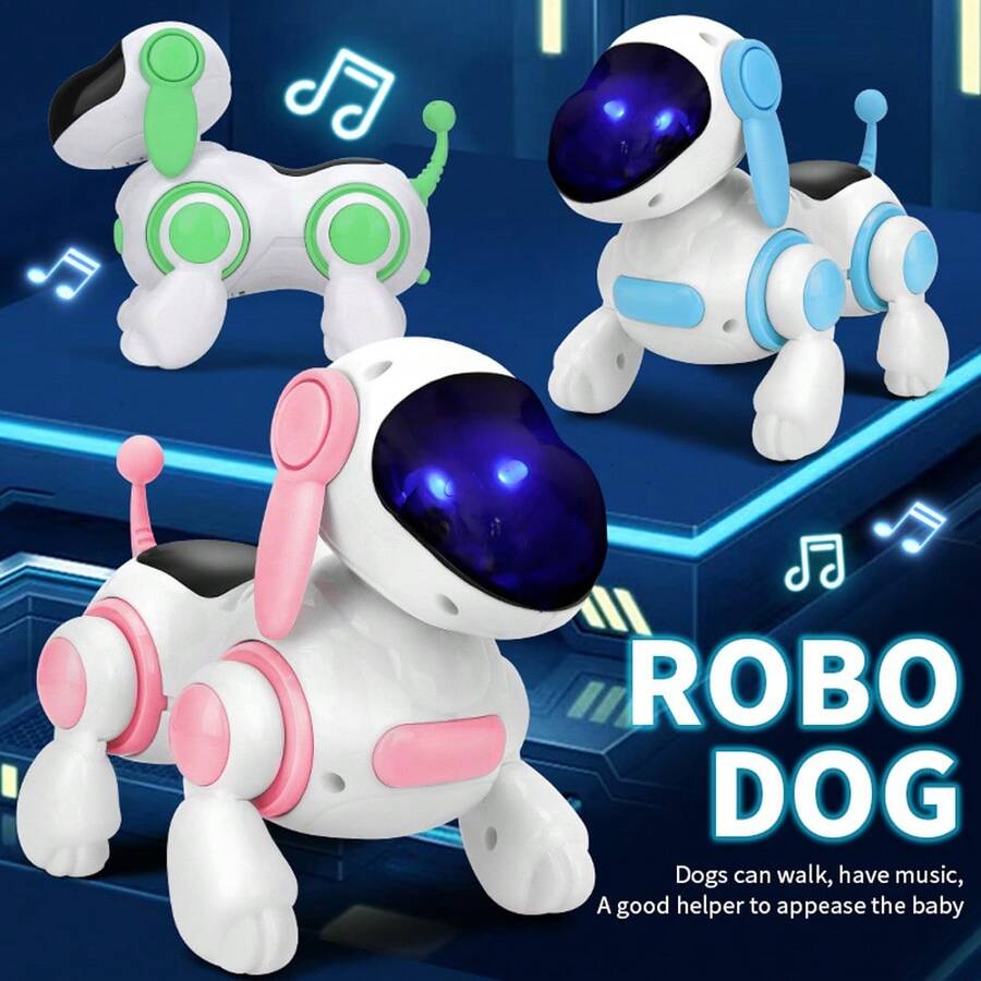 Robot Dog Toy For Kids Singing And Dancing Interactive Companion Toy Dogs Gifts
