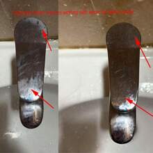 2 Piezas/1 pieza Eliminador de sarro y óxido milagroso - Goma de borrar premium para baño, vidrio, ollas de cocina, limpieza doméstica segura y sencilla