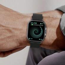 Orologio intelligente 2 in 1 con auricolari integrati, display ad alta definizione, tracker fitness multifunzione, chiamate senza fili e controllo musica, batteria ricaricabile, cinturino in silicone, cassa in lega di zinco, include 2 auricolari comodi, compatibile con telefoni Android