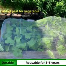 1pc 60 Mesh Transparent Anti-Insect Net, For Garden Plants Protection To Prevent Fruits, Vegetables And Flowers From Being Pecked By Pests And Birds, Can Be Used For Vegetable Houses, Balcony Windows And Doors, And Also As Beekeeping Protection,