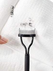 Pente para cílios 2 em 1 em aço inoxidável, escova para cílios, separador de cílios, pente para cílios com tampa, ferramentas profissionais para pentear cílios e remover grumos, ferramenta para pentear cílios em formato de leque para maquiagem dos olhos, extensão de cílios, gel para cílios, ferramenta para extensão de cílios com design curvo, conjunto de maquiagem para cílios feminino, aplicador de cílios não irritante, cria cílios perfeitos, compacto e portátil para viagens, maquiagem, barato, decoração de quarto, penteadeira, viagens, quarto, acessórios de maquiagem, barato, lembrancinhas, maquiagem, ferramentas de maquiagem, coisas baratas, presentes, presentes para mulheres, presentes de Natal